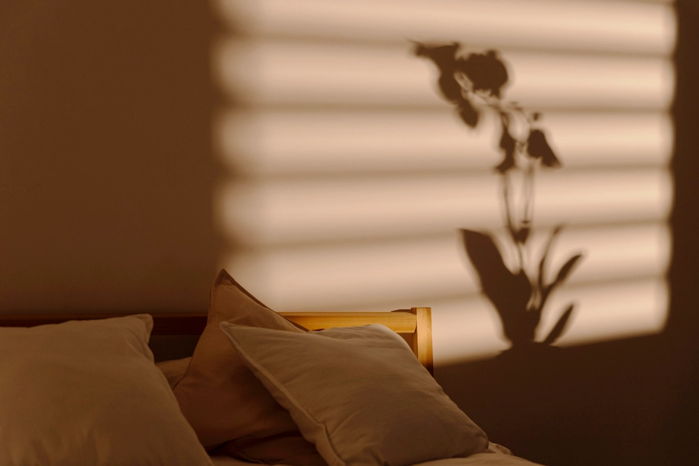 Poltrona aconchegante junto à janela com luz natural suave e planta ao lado, representando o espaço acolhedor da psicoterapia